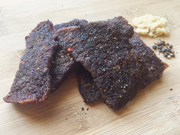 Sweet And Spicy Black Pepper Beef Jerky