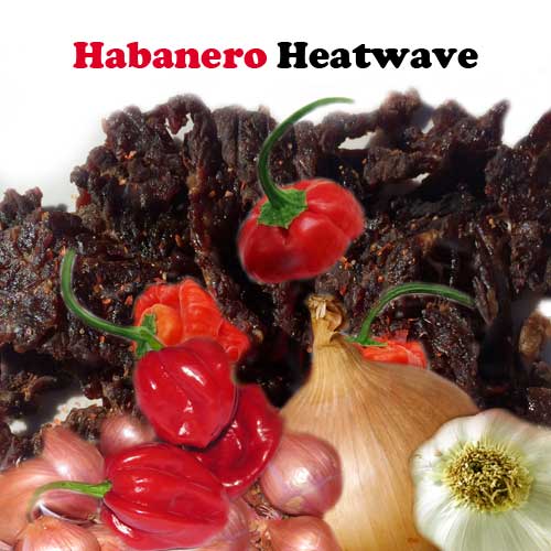 Habanero Heat Wave Beef Jerky by Jeff's Famous Jerky