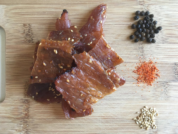 Korean BBQ Pork Jerky