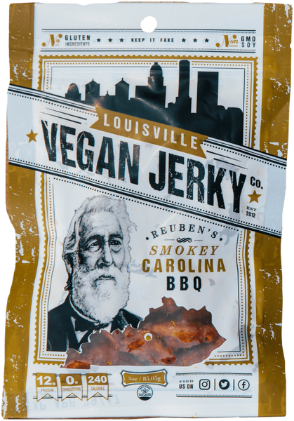 Reuben's Smokey Carolina BBQ by Louisville Vegan Jerky